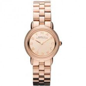 Watch strap Marc by Marc Jacobs MBM3175 Stainless steel Rosé 14mm